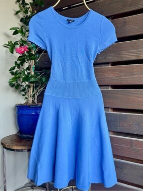 Ann Taylor XS Blue Dress